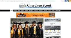 Desktop Screenshot of cherokeescout.com